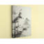 Art mural asiatique, peinture à l'encre de bambou sur toile - Montagnes brumeuses de style japonais, décor zen noir et blanc pour maison minimaliste ou studio de yoga-515006380