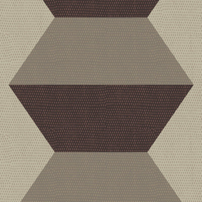Infinity Blocks - papier peint bourgogne brun