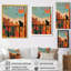 Art urbain, chat urbain regardant le coucher de soleil II - Chat-624443756-624443750