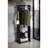 Stylish Hall Tree With Open Compartments, Hanging Rod, And Full-Length Mirror, A Practical And Elegant Addition To Your Home.