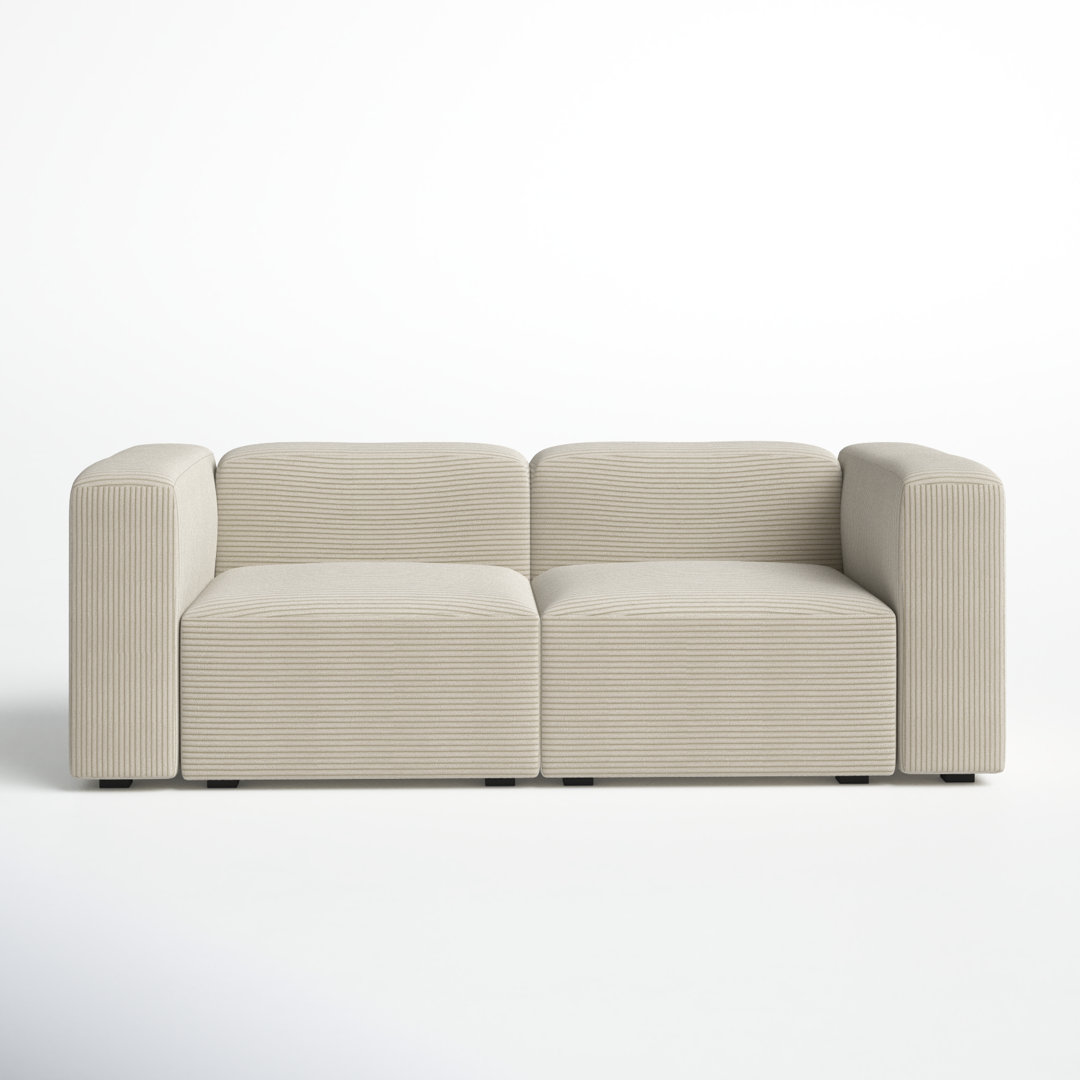 Winnie 77.96'' Corduroy Loveseat AllModern