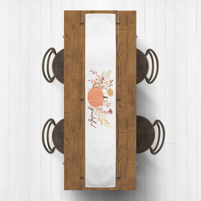 Beth Grateful Harvest Pumpkin Table Runner