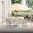 Set Of 2 Outdoor Dining Chair,  Metal All-Weather-1032659505