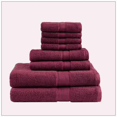 Ensemble de 8 valises pour chambre d'amis 100% coton