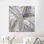 Impression moderne sur toile marbrée gris argenté moderne: art de la décoration intérieure élégante, 1P
