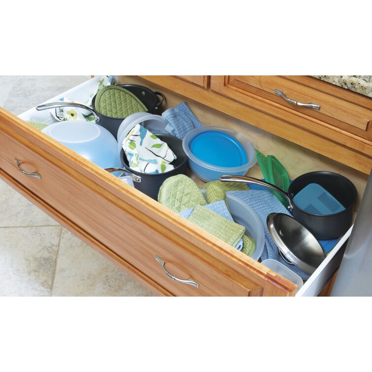 Adjustable 2 Piece Drawer Organizer Set