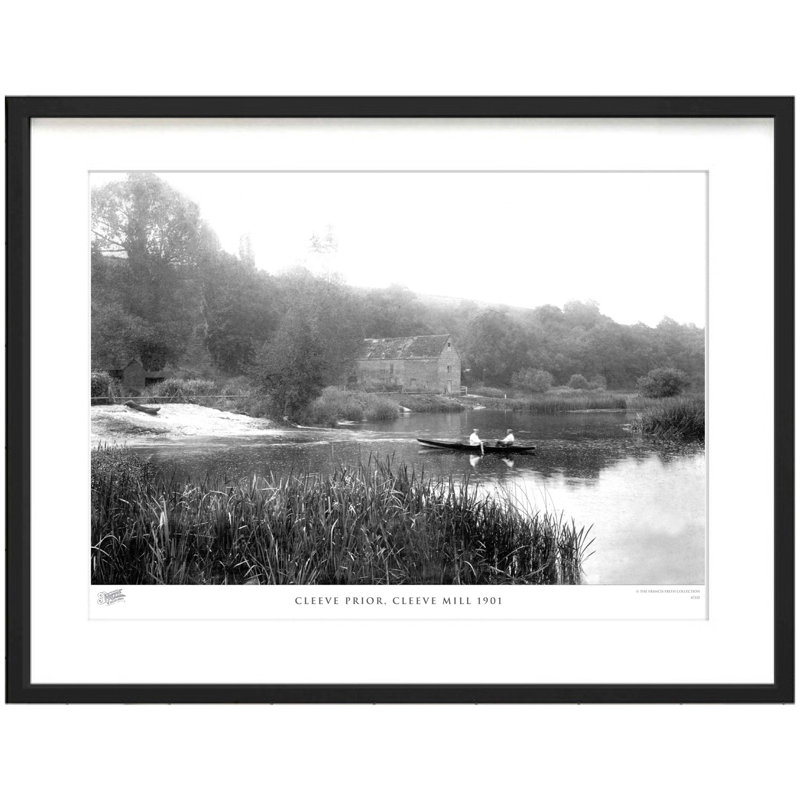 Cleeve Prior, Cleeve Mill 1901 1 Piece Single Picture Frame Wall Art, 60cm H x 80cm W x 2.3cm D