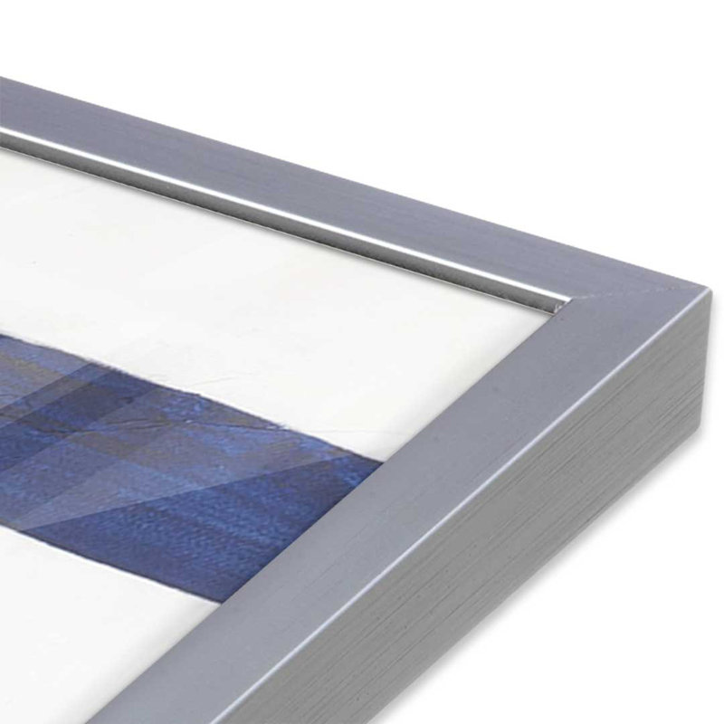 «Glacial Mass I» par Michael Willett, reproduction d'art sur toile, 24" H x 18" W, Open Corner Framed without Mat Paper