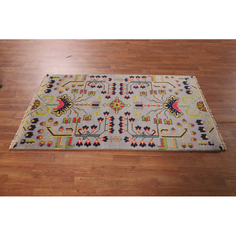 Tapis indien en laine fait à la main Ziegler 3 x 5