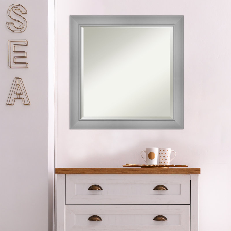 Flat Wall Mirror, 24" x 24"