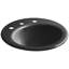Radiant Metal Circular Drop-In Bathroom Sink with Overflow-199472089-199472090
