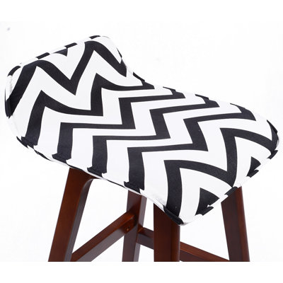 Stanton Upholstered Counter Stool with Solid Wood Frame