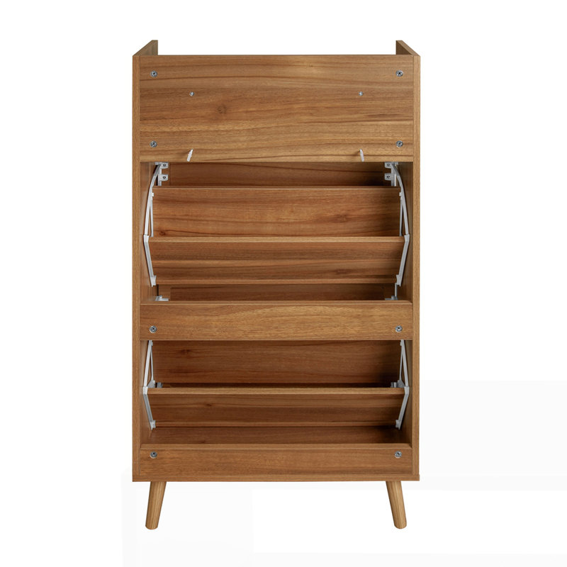 Rattan Allen 2 door and 1 drawer cabinet, Walnut