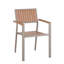 Faites l'expérience de la liberté de manger en plein air avec un ensemble flexible comprenant six chaises et une table-1063482158