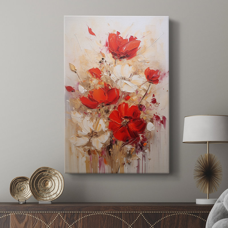 FLORAL Series CCCCXVII - Gallery Cavas, H 12 po x l 8 po