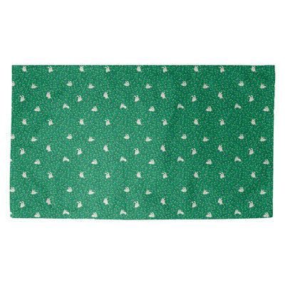 Tapis de lapin vert/blanc Avicia