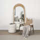 Vixe Solid Wood Mirror