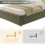 Metal Ottoman Storage Bed-826445092