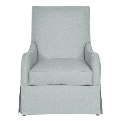 Zoe Swivel Slipcovered Armchair