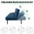 71" Couches For Living Room, Futon Sofa Bed With Memory Foam And Adjust Backrest-114195371