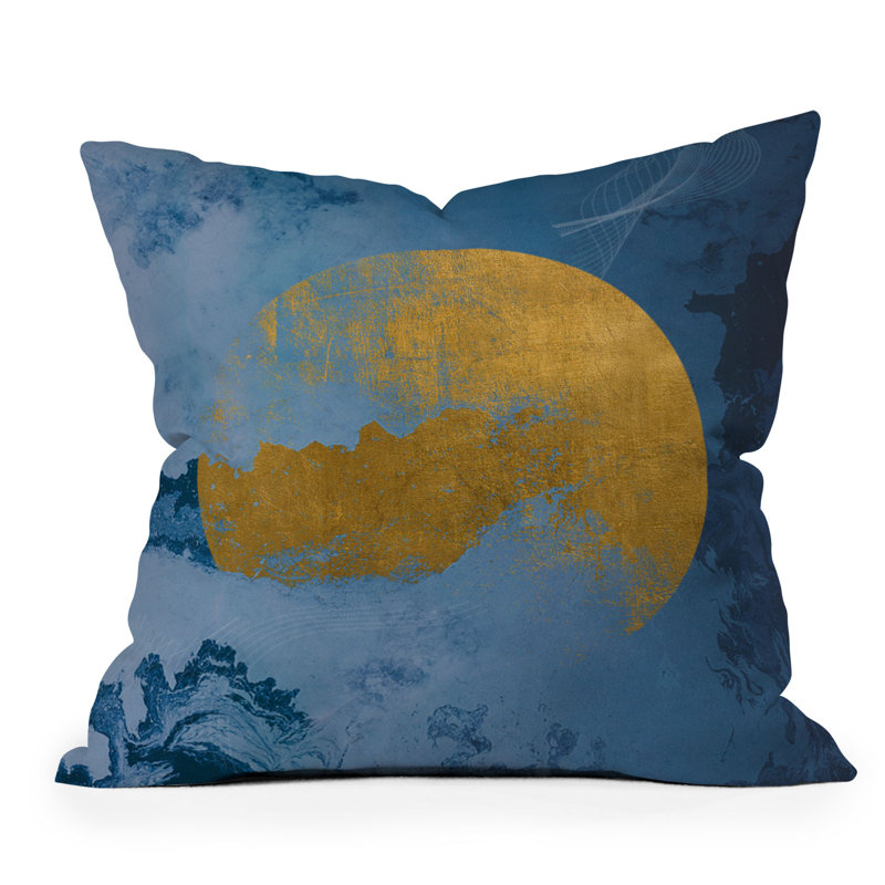 Coussin décoratif intérieur / extérieur en polyester , 16 po x 16 po