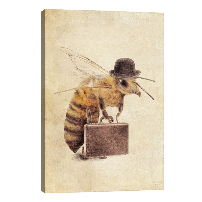 Worker Bee by Eric Fan - Print on Canvas, No Frame, 101.6 cm H x 66.04 cm W x 1.91 cm D