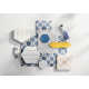 Caprice Series 8" x 8" Porcelain Patterned Wall & Floor Tile