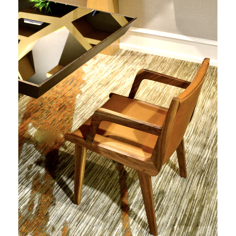 Rasucci Leather Arm Chair
