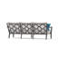 88" Wide Outdoor Patio Sofa