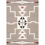 Canvello Reversible Wool Mocha Area Rug- 9' X 12'1''