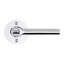 Polished Chrome Entry Door Lever