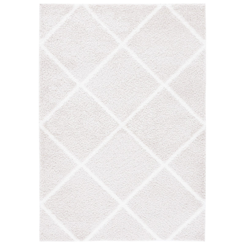 Tahoe Shag Performance Geometric Rug, Rectangle 5' x 7'