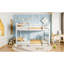 Twin Over Twin Bunk Bed With Ladder-46037348