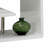 Bruni Glass Top End Table