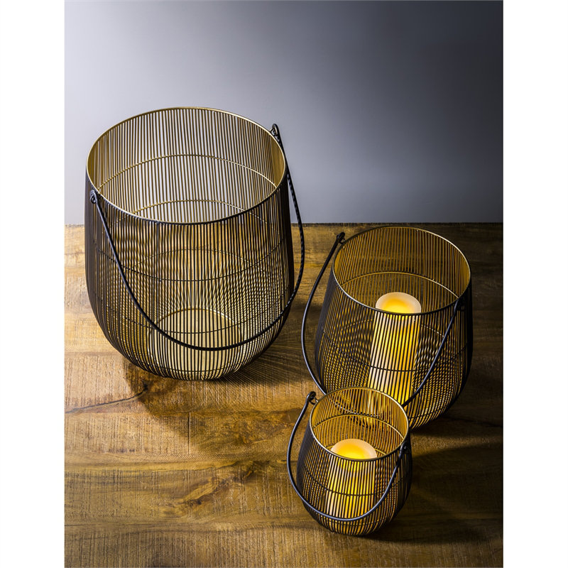 Metal Tabletop Lantern