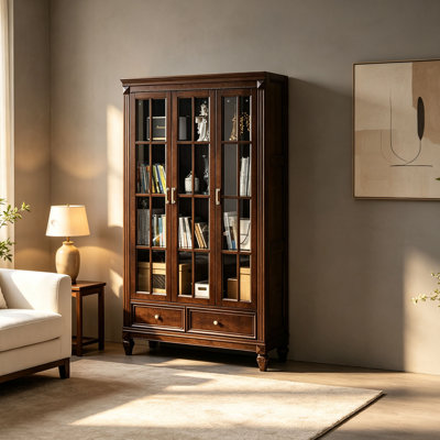 American style simple and exquisite bookcase