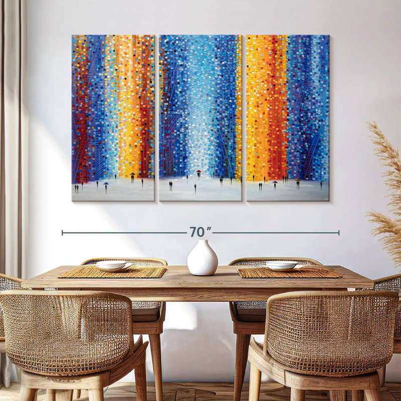 Avery Rainy Night, 42" H x 65" W