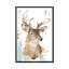 Bacall Modern Deer Mount I by Ethan Harper - Painting-96568418-96568422