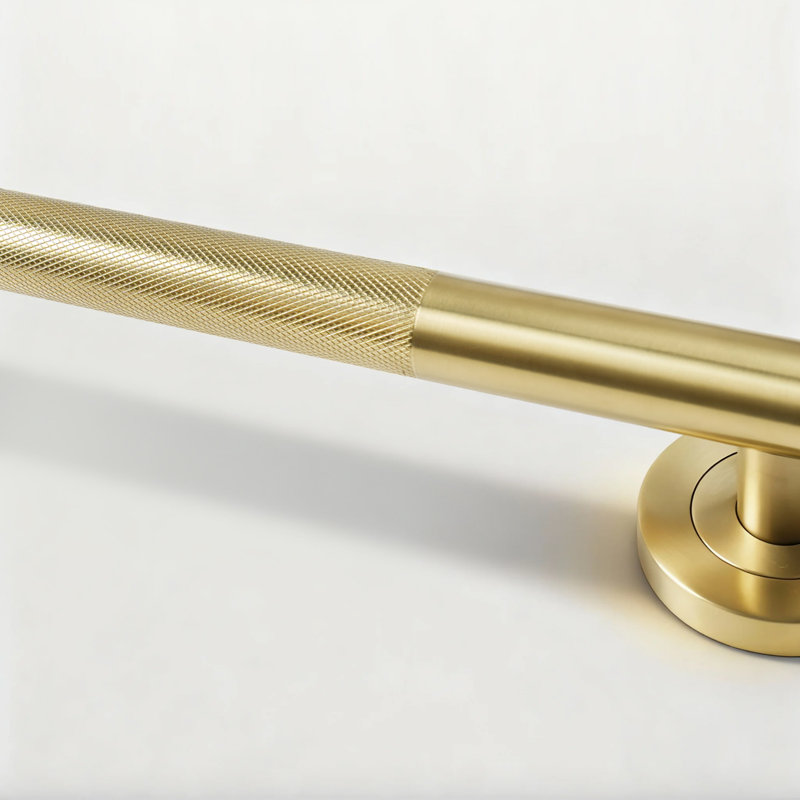 Barre d'appui moletée 18 po Bath Safety, 18" L, Gold