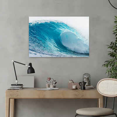 Vagues dans l'océan, art contemporain de Polynésie française, Tahiti