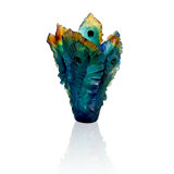 Fleur De Paon Handmade Crystal Table Vase
