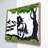 Horse Moss Metal Wall Art