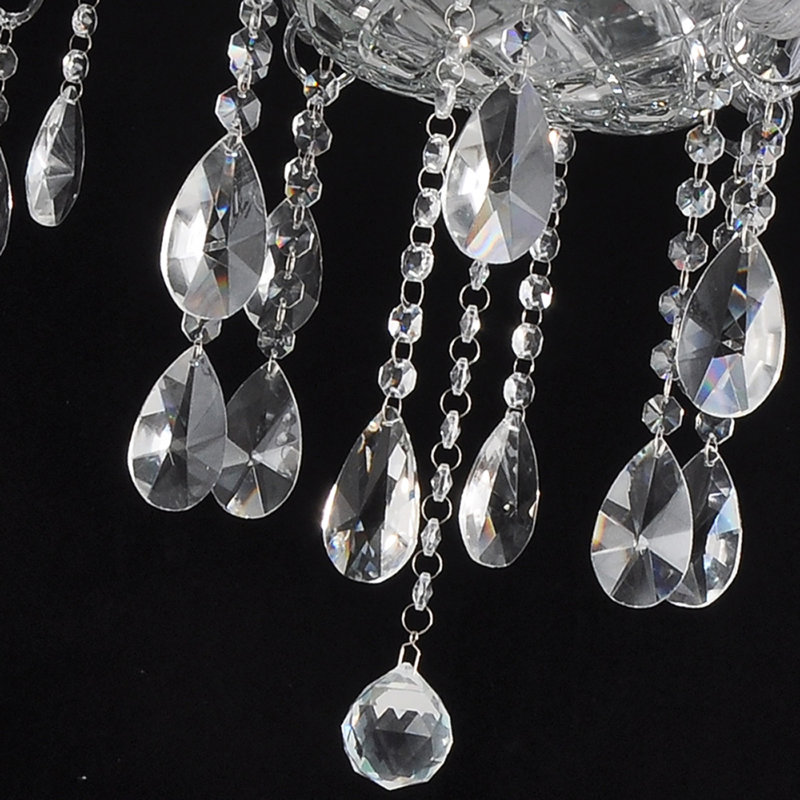Andover Crystal Chandelier, 10 Lights