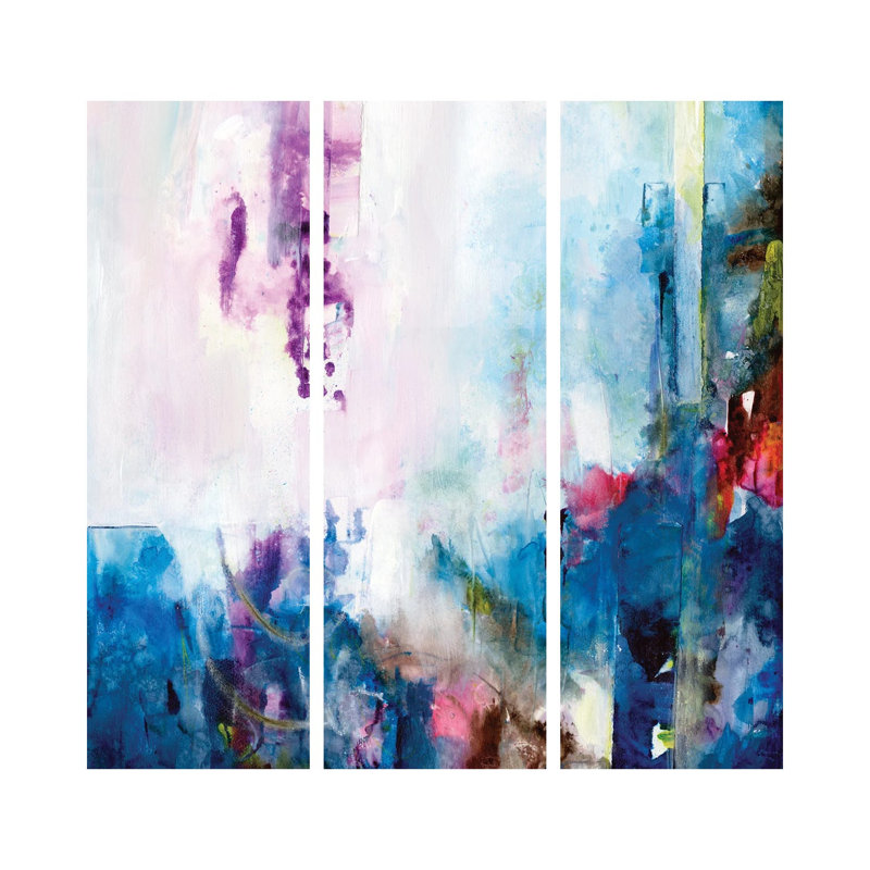 «Silent Dreams I», ensemble d'art mural sur toile tendue (ensemble de 3)