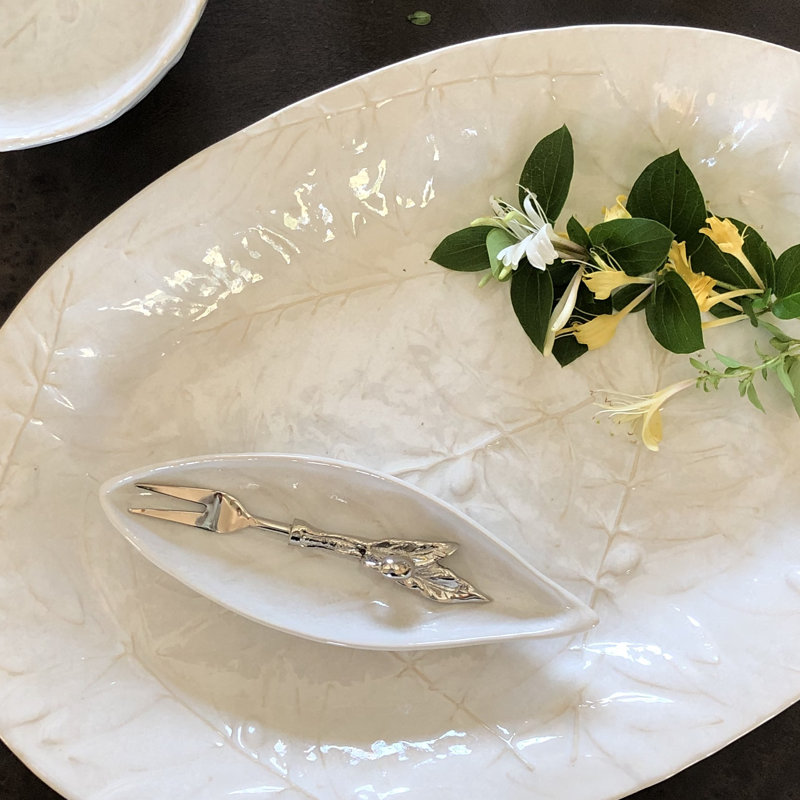 Amreena Stainless Steel Serving Piece