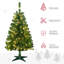 Grand arbre de Noël artificiel pré-éclairé-533103812