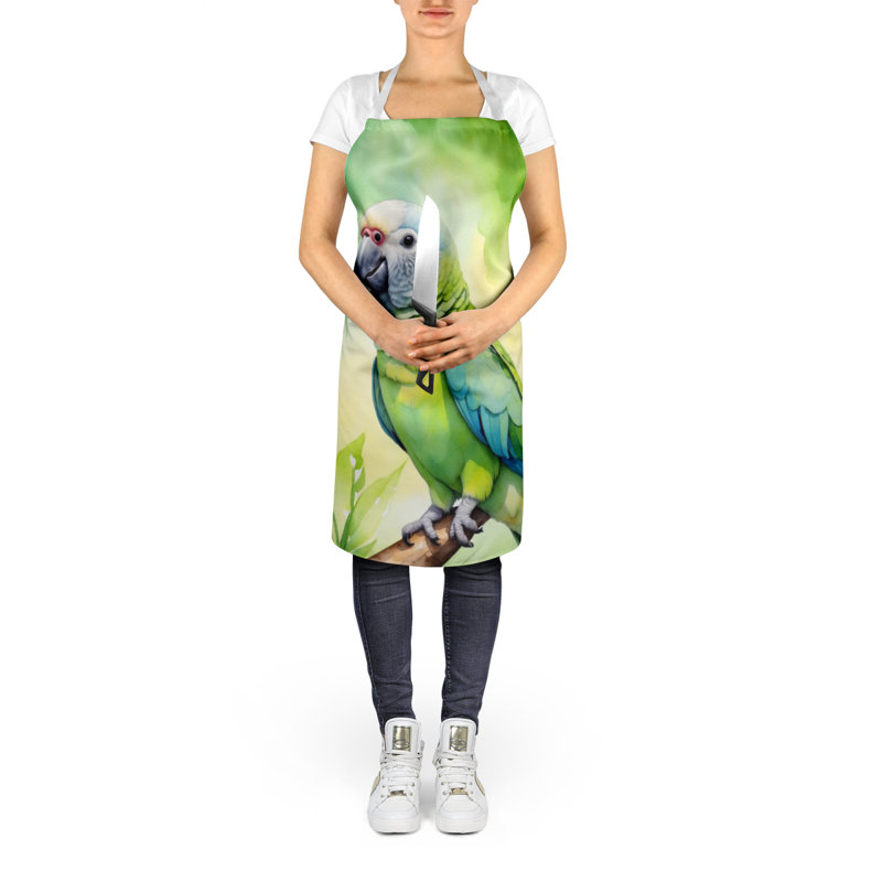 Apron, Monk Parakeet