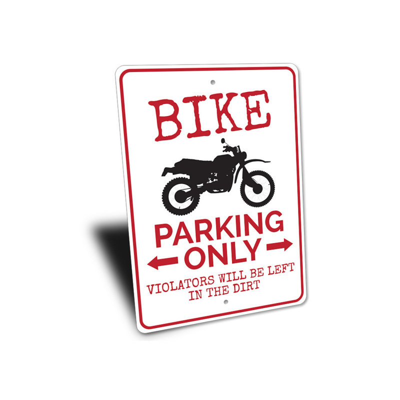 Enseigne de vélo, H 18 po x l 12 po x P 0,06 po
