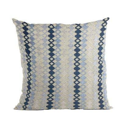Plutus Grand Manor Stripe Velvet Luxury Throw Pillow