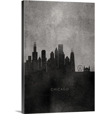 «minimaliste horizons chicago par kate lillyson, impression